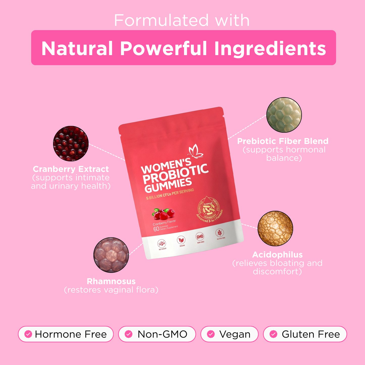 Sunrise Sister Probiotic Gummies