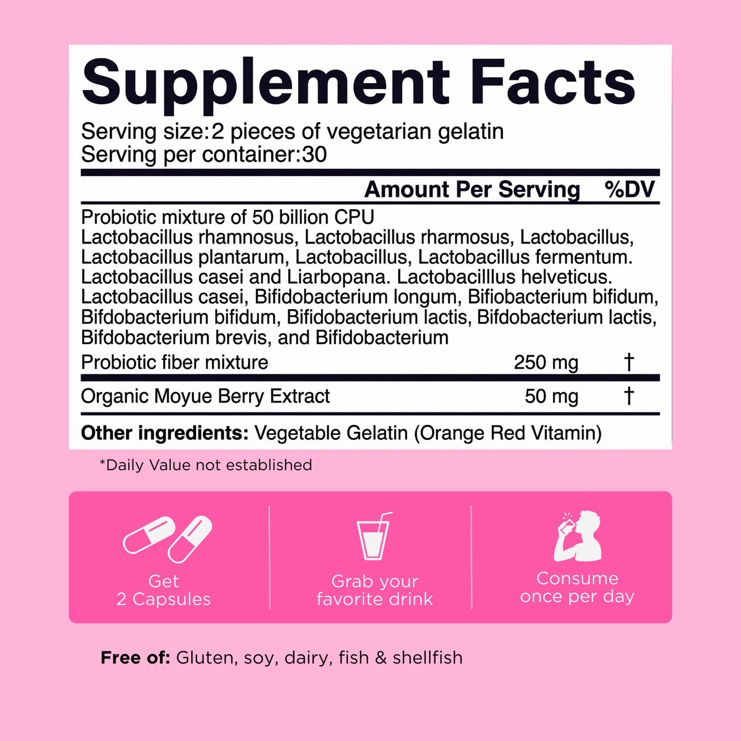 Sunrise Sister Women's Probiotics